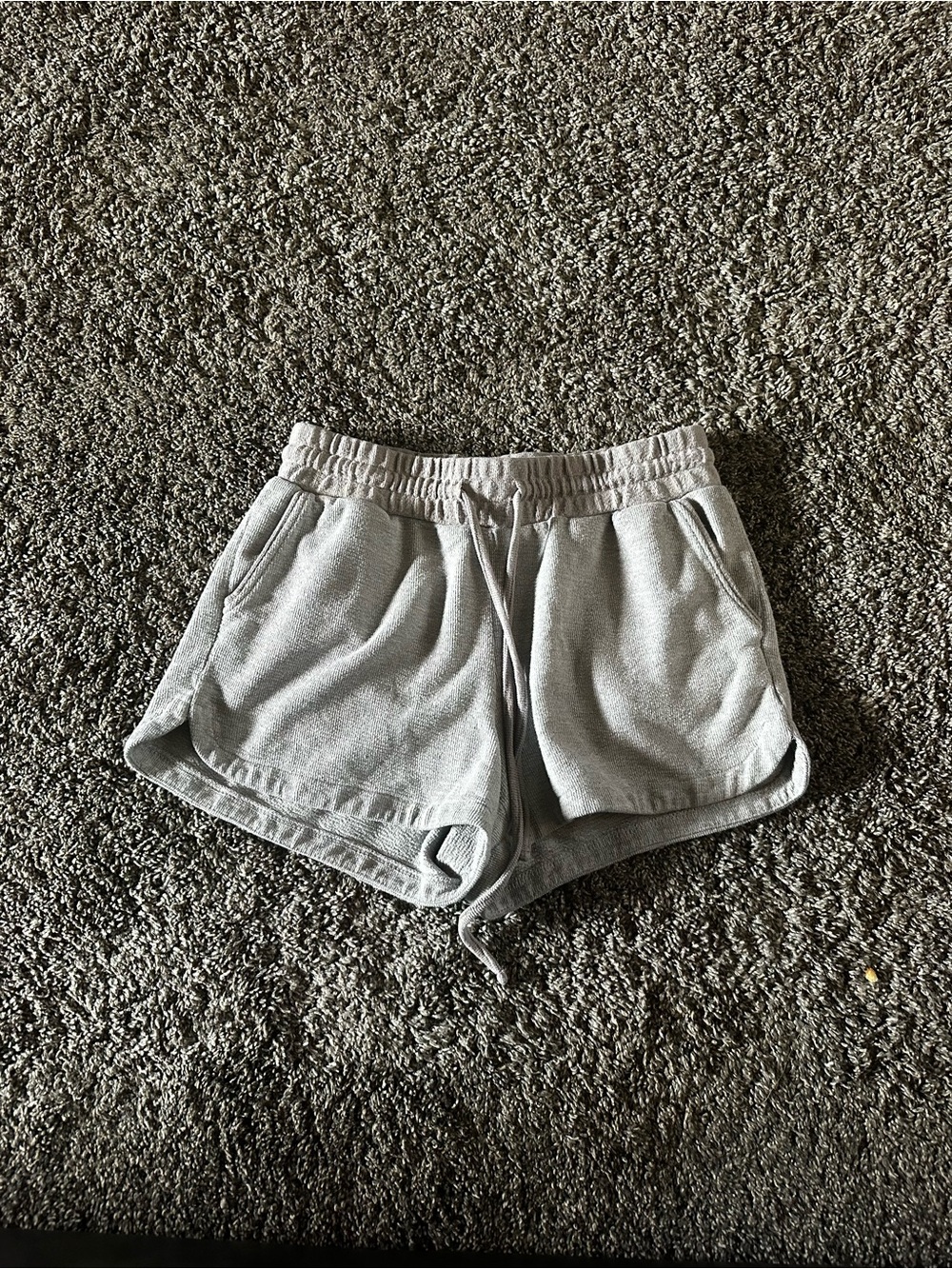 Maurices Light Gray Athletic Lounge Shorts